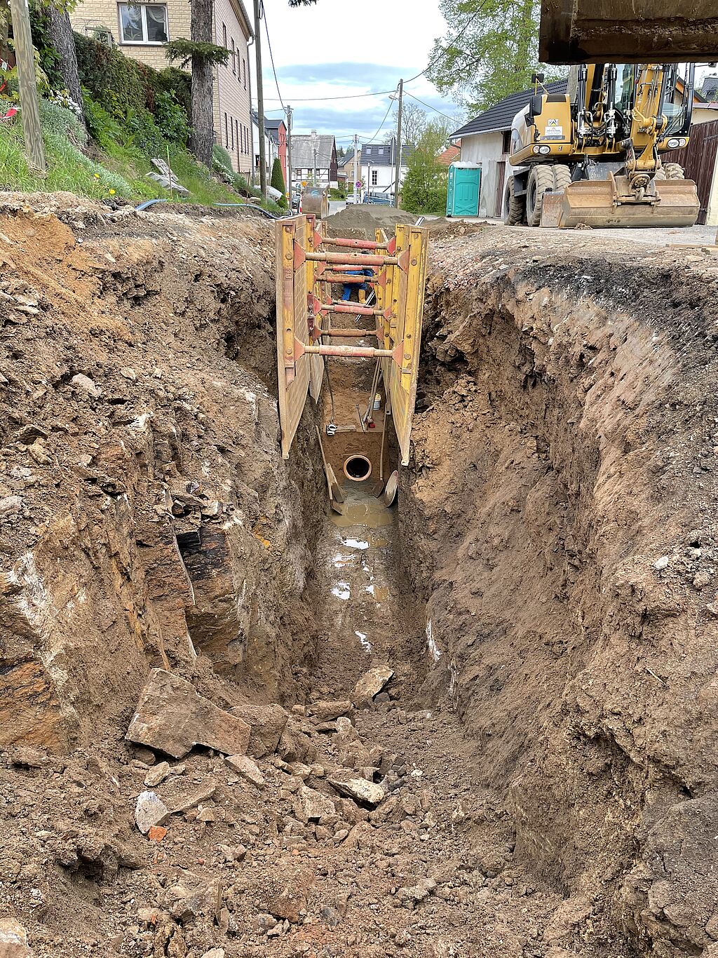 Information zur Kanalbaumaßnahme 1. Bauabschnitt Hilbersdorf Information zur Kanalbaumaßnahme 1. Bauabschnitt Hilbersdorf